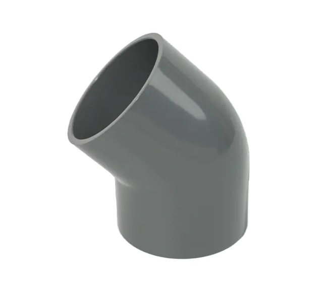 PVC Cubitus Genera: 90-Degree, 45 Gradus, Vicus et Redigo Cubitus Guide